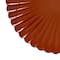 Celebrate It; 13" Thanksgiving Orange Scalloped Charger Plates, 4ct. by Celebrate It™; Category:Thanksgiving Party Supplies; Image:6